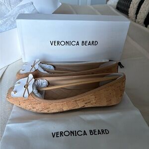 Veronica Beard Cork Flats - NIB
